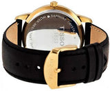 Tissot T Classic Dream Black Dial Black Leather Strap Watch for Men - T033.410.36.051.01