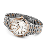 Breitling Chronomat Automatic 36 Diamonds Mother of Pearl Dial Two Tone Steel Strap Watch for Women - U10380591A2U1