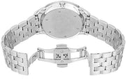 Versace Univers Analog Black Dial Silver Steel Strap Watch for Men - VEBK00418