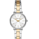 Michael Kors Pyper Quartz Silver Dial Two Tone Steel Strap Watch For Women - MK1041