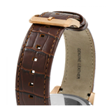 Hugo Boss Rafale Chronograph Brown Dial Brown Leather Strap Watch For Men - 1513392