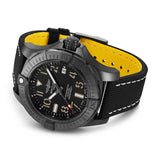 Breitling Avenger Automatic 45 Seawolf Night Mission Black Dial Black Nylon Strap Watch for Men - V17319101B1X1