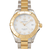 Tag Heuer Aquaracer White Mother of Pearl Dial Watch for Women - WBD1322.BB0320