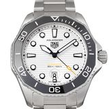 Tag Heuer Aquaracer Professional 300 Automatic Silver Dial Silver Steel Strap Watch for Men - WBP201C.BA0632