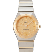 Omega Constellation Manhattan Yellow Dial Two Tone Steel Strap Watch for Women - 131.20.28.60.08.001