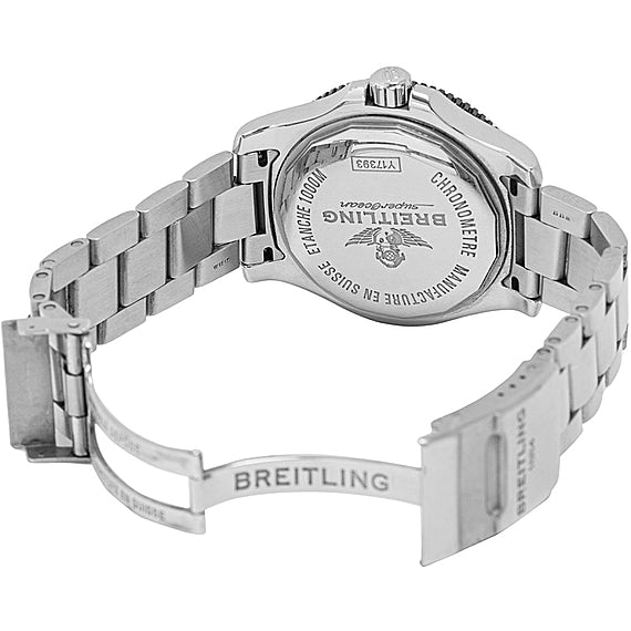 Breitling Superocean II Special 44mm Black Dial Silver Steel Strap Watch for Men - Y1739310/BF45/162A