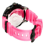 Versace Icon Active Chronograph Quartz Black Dial Pink Rubber Strap Watch For Men - VEZ700221