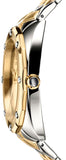 Versace Shadov Quartz Gold Dial Two Tone Steel Strap Watch for Women - VEBM00518