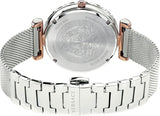 Versace Palazzo Empire Silver Dial Silver Mesh Bracelet Watch for Women - VEDV00419