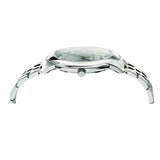 Versace V-Urban Light Blue Dial Silver Steel Strap Watch for Men - VELQ00419