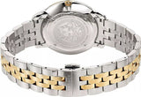 Versace Audrey Quartz White Dial Two Tone Steel Strap Watch for Women - VELR00519