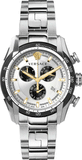 Versace V-Ray Chronograph Quartz Silver Dial Silver Steel Strap Watch For Men - VE2I00321