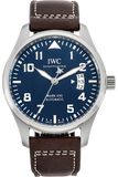 IWC Pilots Watch Mark XVII Edition Le Petit Prince Blue Dial Brown Leather Strap Watch for Men - IW326506