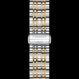 Tissot T Classic Carson Quartz White Dial Two Tone Steel Strap Watch for Men - T085.410.22.011.00