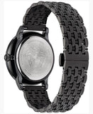 Versace Palazzo Empire Quartz Black Dial Black Steel Strap Watch For Men - VEDB00518