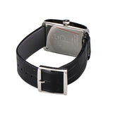 Calvin Klein Window Black Dial Black Leather Strap Watch for Men - K2M23107