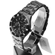 Guess XS Multifunction Quartz Brown Dial Brown Steel Strap Watch For Women - W0027L1