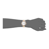 Guess Mini Spectrum Quartz Silver Dial Two Tone Steel Strap Watch For Women - W0122L1