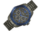 Guess Flagship Multifunction Chronograph Grey Dial Grey Steel Strap Watch for Men - W0601G1