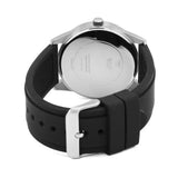 Guess G-Twist Quartz Black Dial Black Silicone Strap Watch For Men  - W0911L8