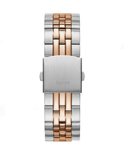 Guess Odyssey Blue Dial Two Tone Steel Strap Watch For Men - W1107G3
