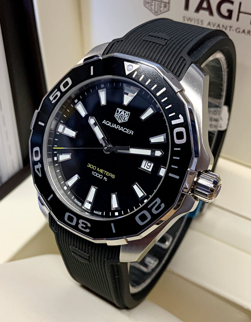 Tag Heuer Aquaracer Black Dial Watch for Men