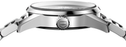Tag Heuer Carrera Calibre 5 Automatic White Dial Silver Steel Strap Watch for Men - WAR201B.BA0723
