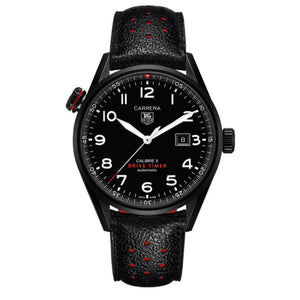 Tag Heuer Carrera Black Dial Watch for Men - WAR2A80.FC6337