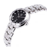 Tag Heuer Link Quartz Diamonds Black Dial Silver Steel Strap Watch for Women - WAT1410.BA0954