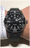 Tag Heuer Aquaracer Black Dial Watch for Men -  WAY101A.FT6141