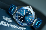 Tag Heuer Aquaracer Blue Dial Watch for Men - WAY101C.BA0746