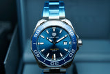 Tag Heuer Aquaracer Blue Dial Watch for Men - WAY101C.BA0746