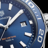 Tag Heuer Aquaracer Blue Dial Watch for Men - WAY101C.BA0746