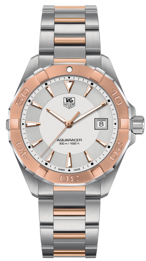 Tag Heuer Aquaracer White Dial Watch for Men - WAY1150.BD0911