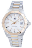 Tag Heuer Aquaracer White Dial Watch for Men - WAY1150.BD0911