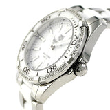 Jam Tangan Wanita Tag Heuer Aquaracer Diamonds White Dial Two Tone Steel Strap - WAY131H.BA0914