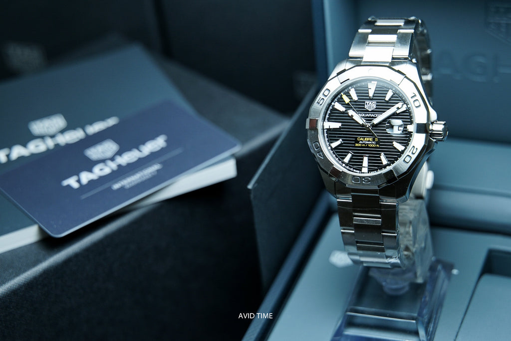 Tag Heuer Aquaracer Black Dial Watch for Men