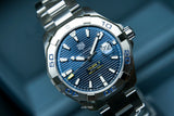 Tag Heuer Aquaracer Blue Dial Watch for Men - WAY2012.BA0927