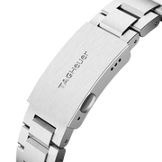 Tag Heuer Aquaracer Calibre 5 Automatic Green Dial Silver Steel Strap Watch for Men - WAY2015.BA0927