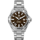 Tag Heuer Aquaracer Brown Sunray Dial Watch for Men - WAY2018.BA0927