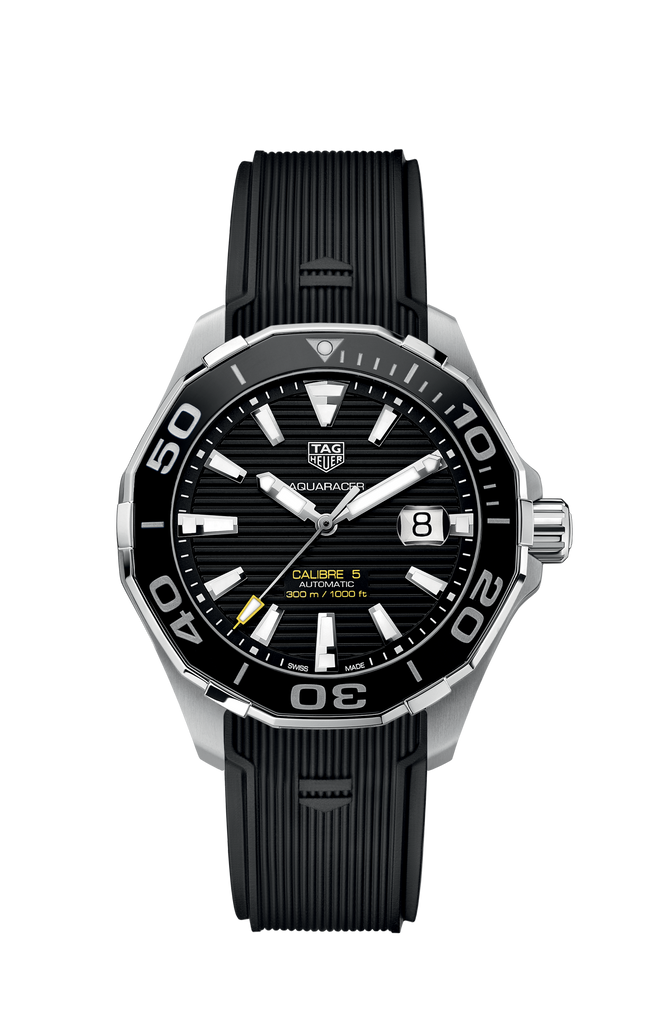 Tag Heuer Aquaracer Black Dial Watch for Men