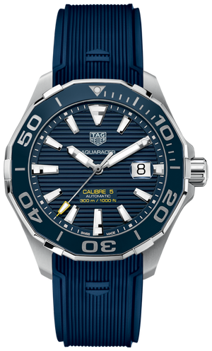 Tag Heuer Aquaracer Blue Dial Watch for Men - WAY201B.FT6150