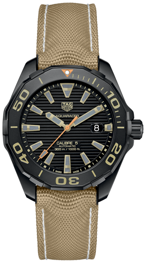 Tag Heuer Aquaracer Black Dial Watch for Men - WAY208C.FC6383