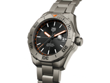 Tag Heuer Aquaracer Bamford Automatic Black Dial Grey Steel Strap Watch for Men - WAY208F.BF0638