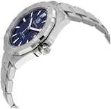 Jam Tangan Pria Tag Heuer Aquaracer Automatic Blue Dial Silver Steel Strap - WAY2112.BA0928