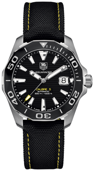 Tag Heuer Aquaracer Black Dial Watch for Men - WAY211A.FC6362