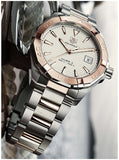 泰格豪雅 Aquaracer Calibre 5 自动白色表盘双色钢表带男士腕表 - WAY2150.BD0911