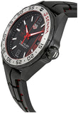 Tag Heuer Formula 1 Senna Special Edition Black Dial Two Tone Rubber Strap Watch for Men - WAZ1014.FT8027