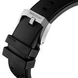 Tag Heuer Formula 1 Alarm Quartz Black Dial Black Rubber Strap Watch for Men -  WAZ111A.FT8023