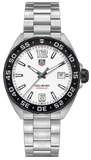 Tag Heuer Formula 1 Quartz White Dial Silver Steel Strap Watch for Men - WAZ1111.BA0875